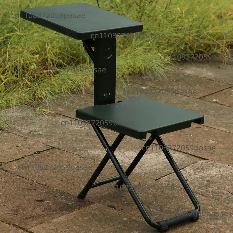 Folding Chair, Multifunctional Folding Stool, Portable Writing Chair