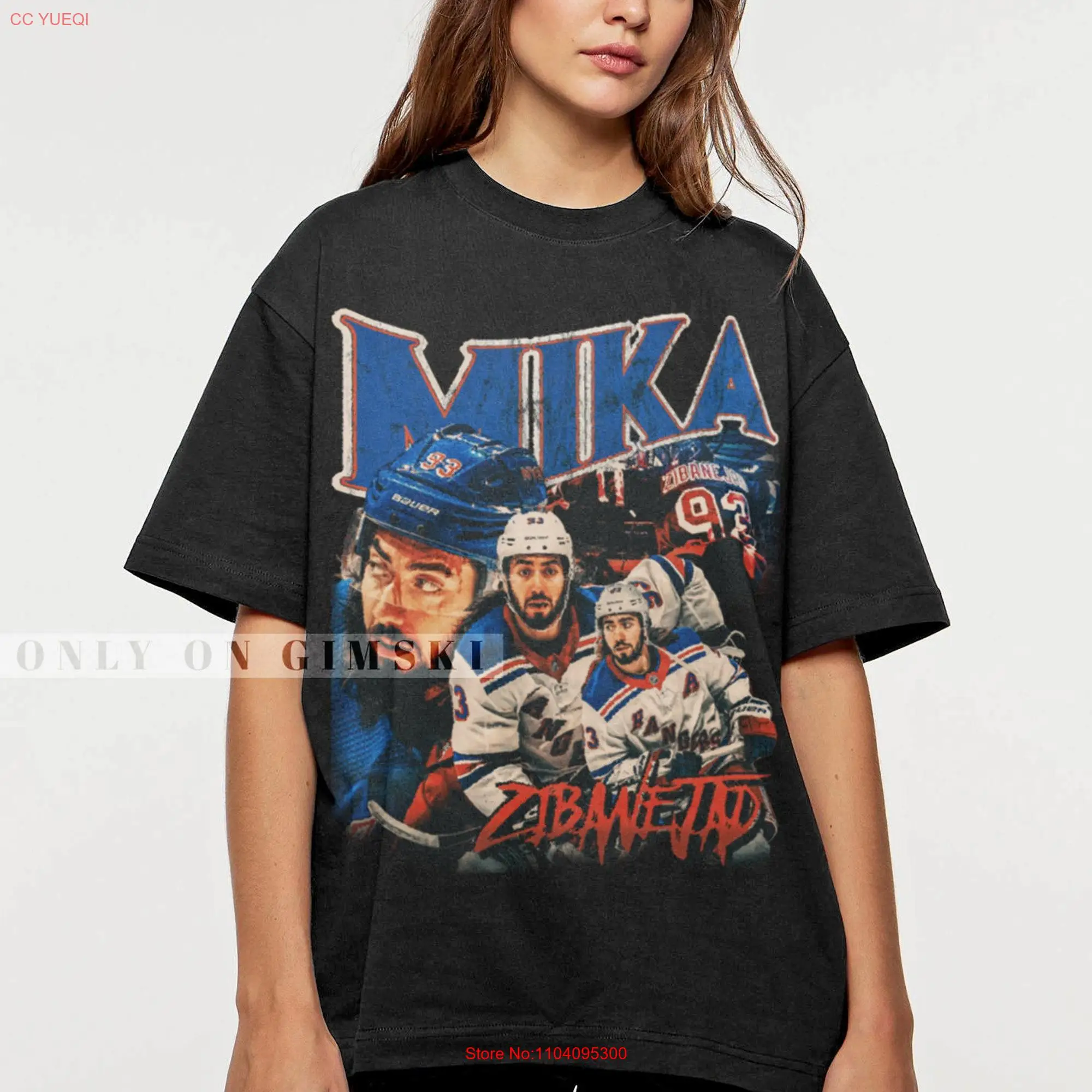 Mika Zibanejad T Shirt Vintage Bootleg Retro SweaT For Women and Man GSK91 long or short sleeves