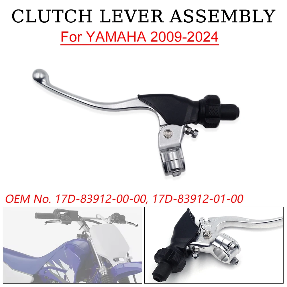 

Motorcycle Clutch Lever Assembly CLUTCH Front Control Handle Adjustable Hand Dustproof Rubber Sleeve Kit For YAMAHA YZ 2009-2024
