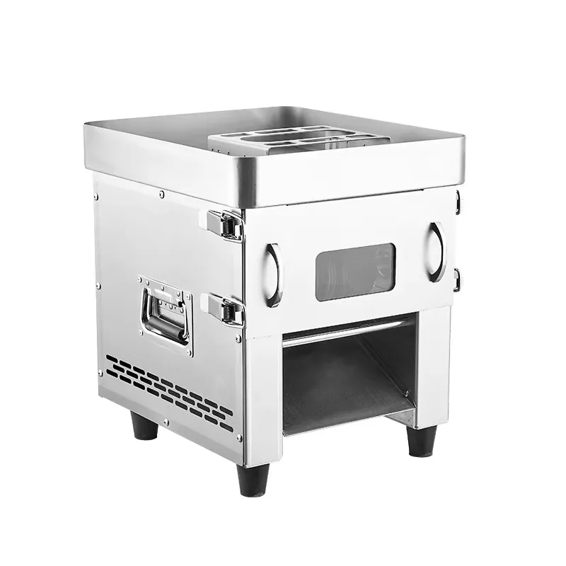 

New Commercial Meat Cutter Electric Manual Stainless Steel Desktop Shredder Multifunctional Vegetable and Fruit Meat Grinder