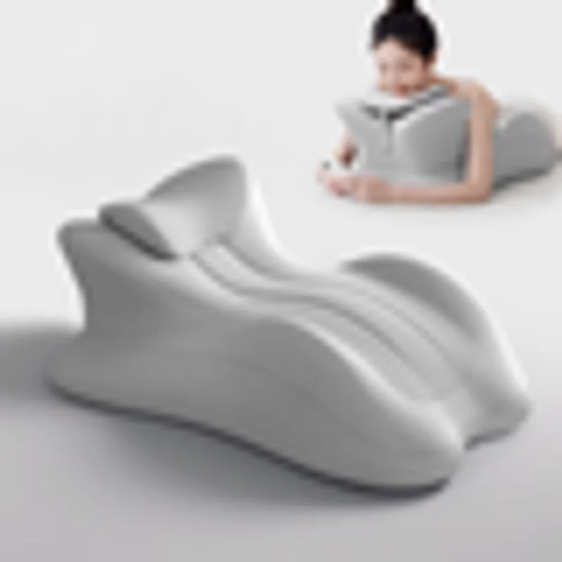 Multi-Positional Wedge Pillow Memory Foam Ergonomic Prone Pillow  Prone Reading Cushion Pillows Bed Sleeping Pillow Removable