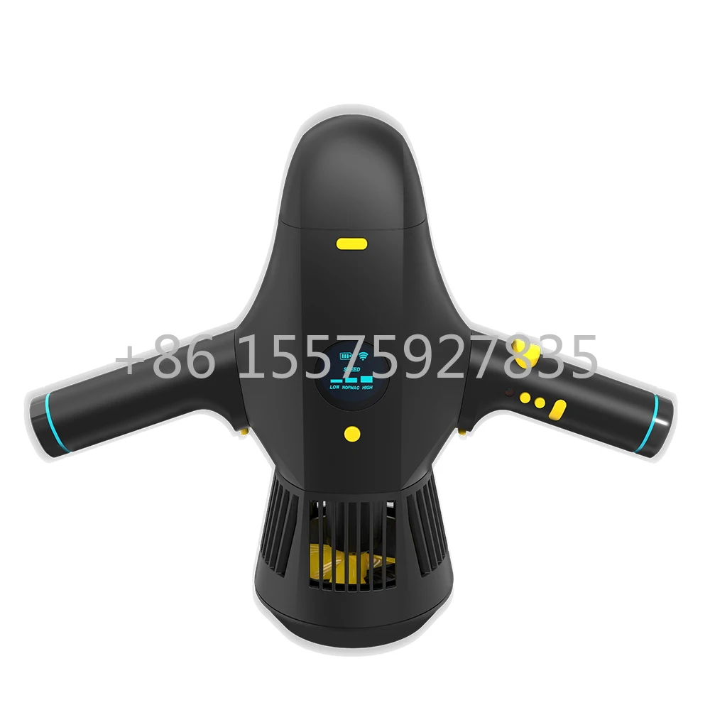 Smart Underwater Scooter with Action Camera Compatible Dual Motor for Water Sports Swimming Pool Scuba Diving & Snorkeling