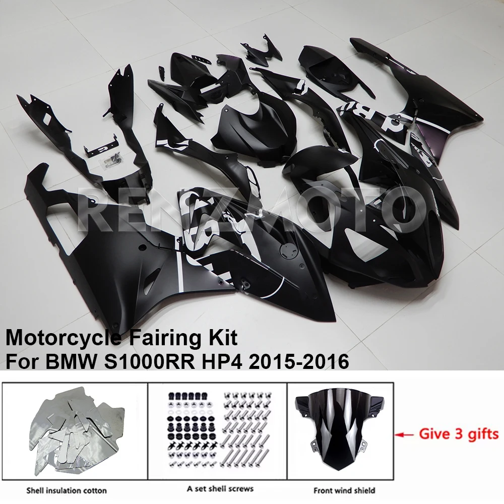 

B1015-1006b Motorcycle Fairing Set Body Kit Plastic For BMW S1000RR HP4 2015-2016 Accessories ABS Injection Bodywork