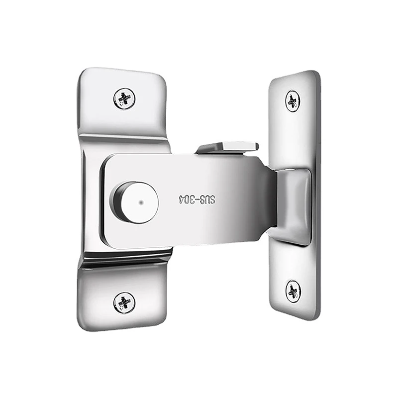 1PCS 304 Edelstahl Türschloss Riegel Rost-Beständig Einfache Installation Für Langlebig Für Tür Fenster Schrank