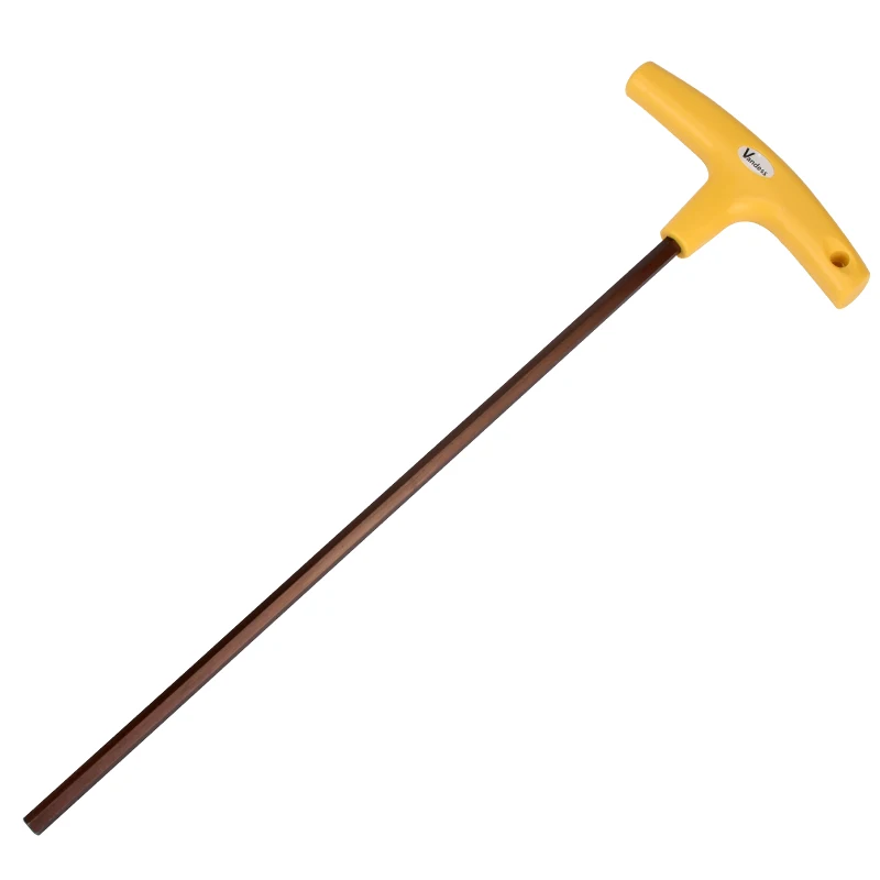Vandess Hand Tools S2 Allen Wrench Hex Key 5/64 7/64 9/64 1/8 3/32 3/16 5/16 1/4 5/32 7/32 3/8 Inch T Handle Flat Head