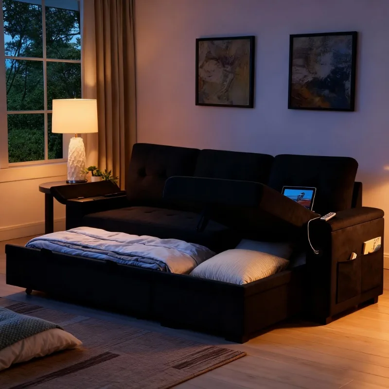 

Inflatable Sofa Compressed Sectional Sofas for Living Room Office 1-person Sofa Bed Couch Vacuum Tablets Sofas in Liquidation