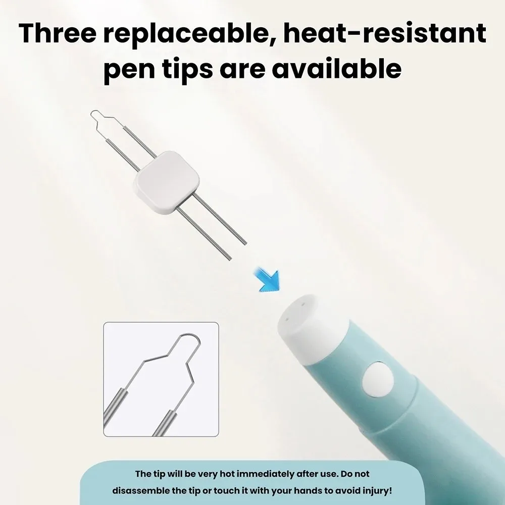 

Портативный беспроводной термопен 560-600°C с USB-питанием, быстрый нагрев, USB-паяльник, набор для восковой резьбы