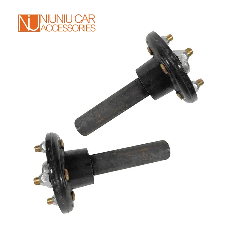 

4-100 CAP 750KG Unbrake Trailer Half Axle Shaft Hubs Price For Pair RV Parts Camper Accessories Caravan Components