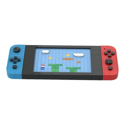 MOC Nintendoed Game Console Building Blocks Model Nintendoed Switchs Entertainment System Model Bricks Kid Toys Birthday Gifts