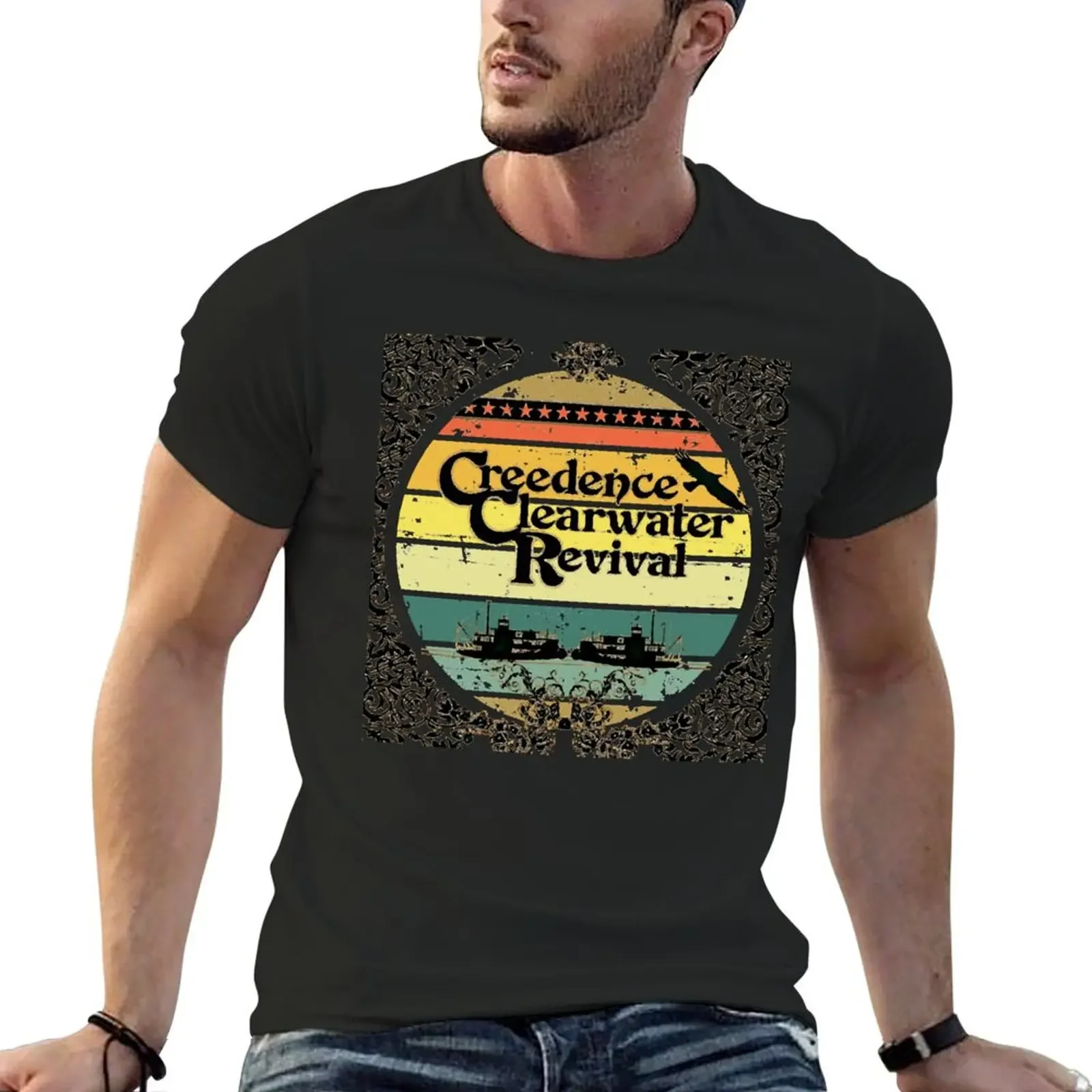 

Creedence Clearwater Revival Riverboats Essential T-Shirt aesthetic clothes graphic shirts cute tops vintage t shirt men