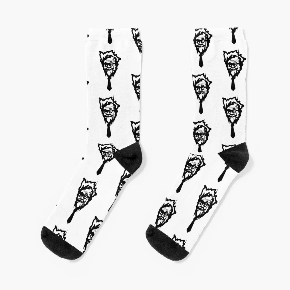 After hours casual Colonel Sanders party time Socks kids compression Crossfit Stockings compression Socks Male Women's