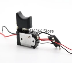 7.2 V - 24 V Lithium Battery Cordless Drill Switch Speed Control Trigger Switch With Small Light