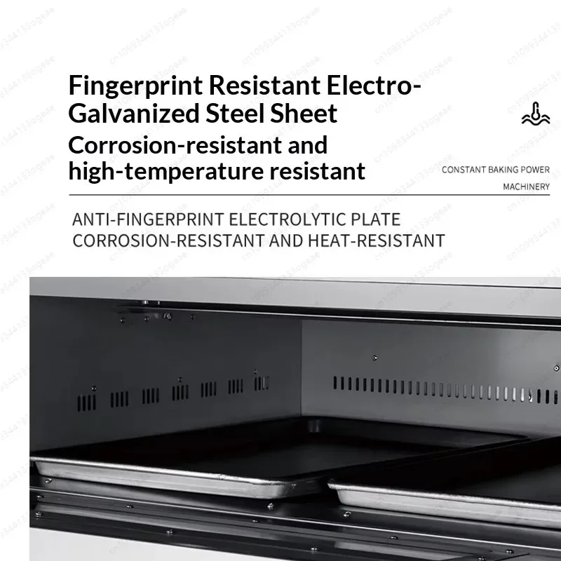 

Commercial Electric Two-Layer Four-Plate Large-Capacity Corn Baking Oven for Bread Moon Cake Pizza Cake Shops