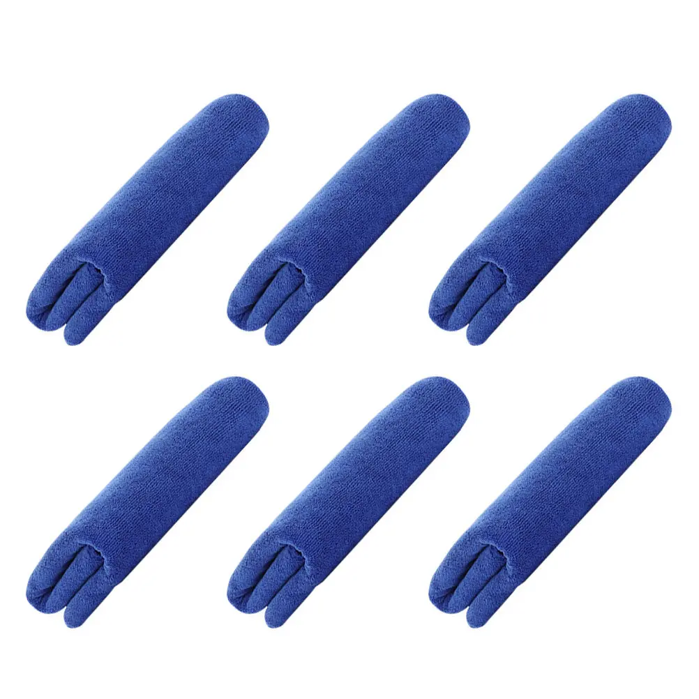 6Pcs Premium Microfiber Cleaning Cloths for Car Wash Drying Kitchen Bath Windows Furniture Dust Free Lint Free Super Soft