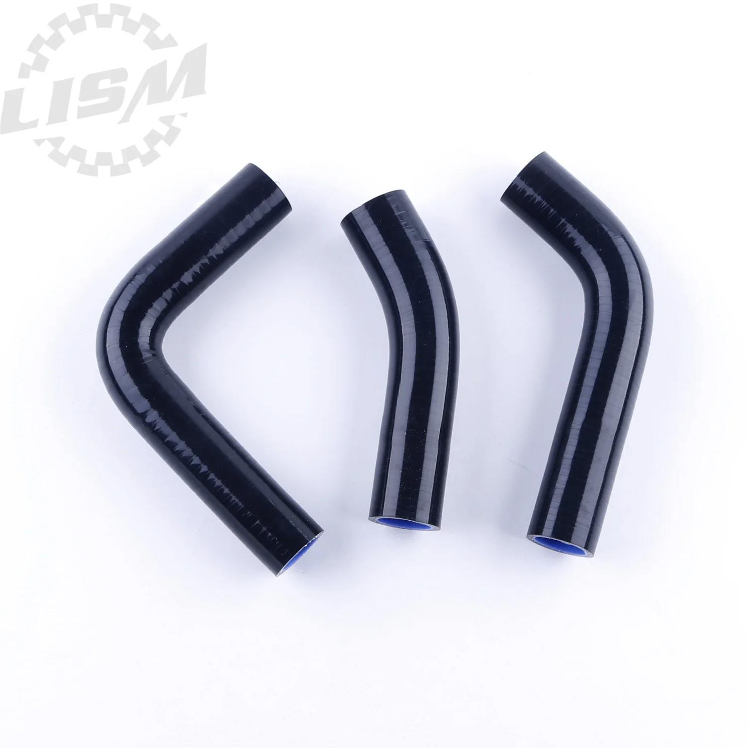 

3PCS 3PLY For Yamaha RD 350 250 RD250LC RD350LC RZ350 RZ250 Silicone Radiator Coolant Hose Kit Pipe Replacement Parts