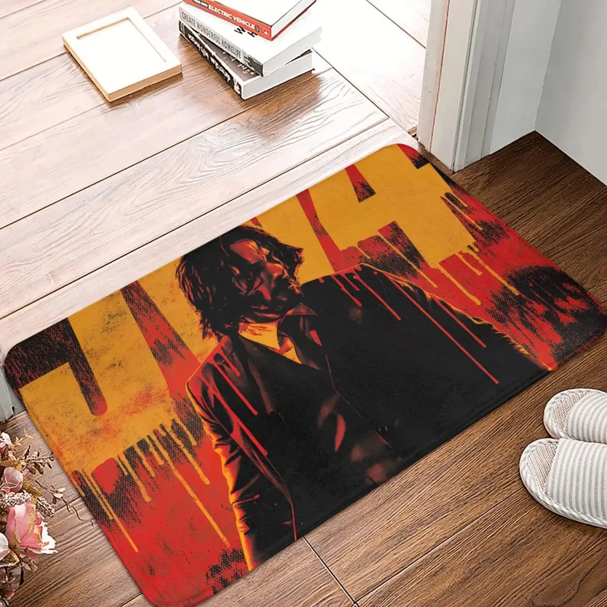 John Wick Viggo Tarasov Iosef Tarasov Movie Non-slip Doormat Poster Carpet Living Room Bedroom Mat Prayer Home Decorative