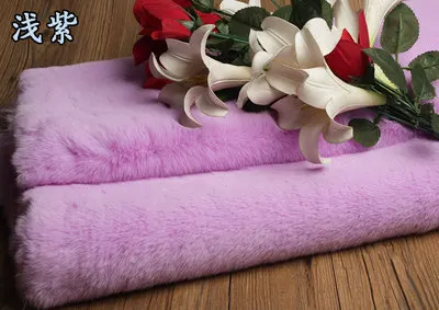 Thickened imitation Rex Rabbit wool Fur fabric ,plush faux fur fabric for coat  vest fausse fourrure tissu