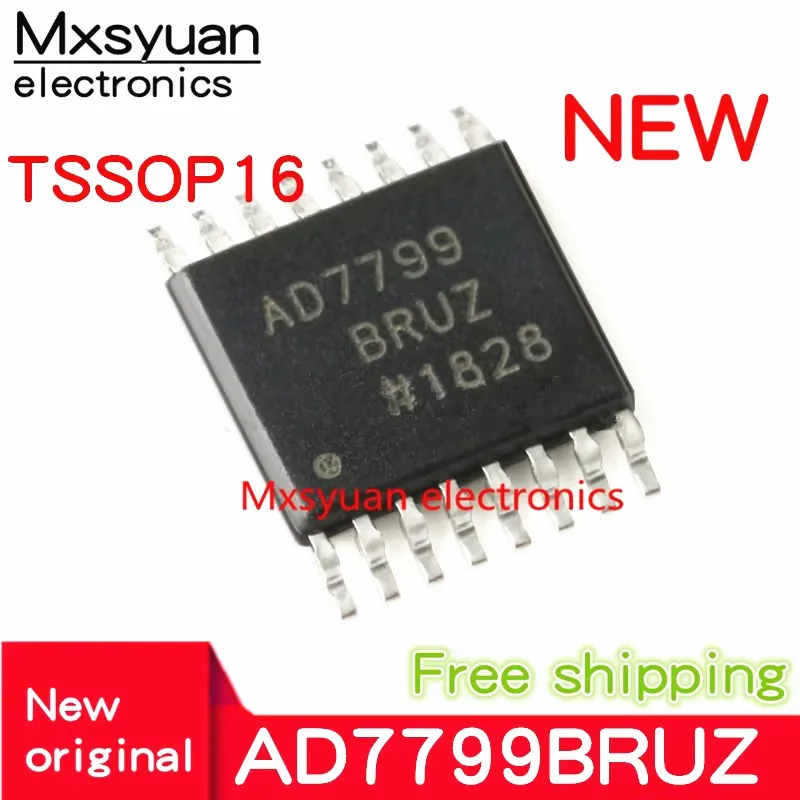 2PCS~10PCS/LOT AD7799 AD7799BRUZ TSSOP16 New original 24 bit ADC