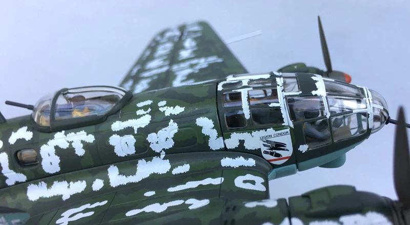 Fine 1/72 AA33718 German He111 bomber model Barbarossa 1941 Alloy collection model