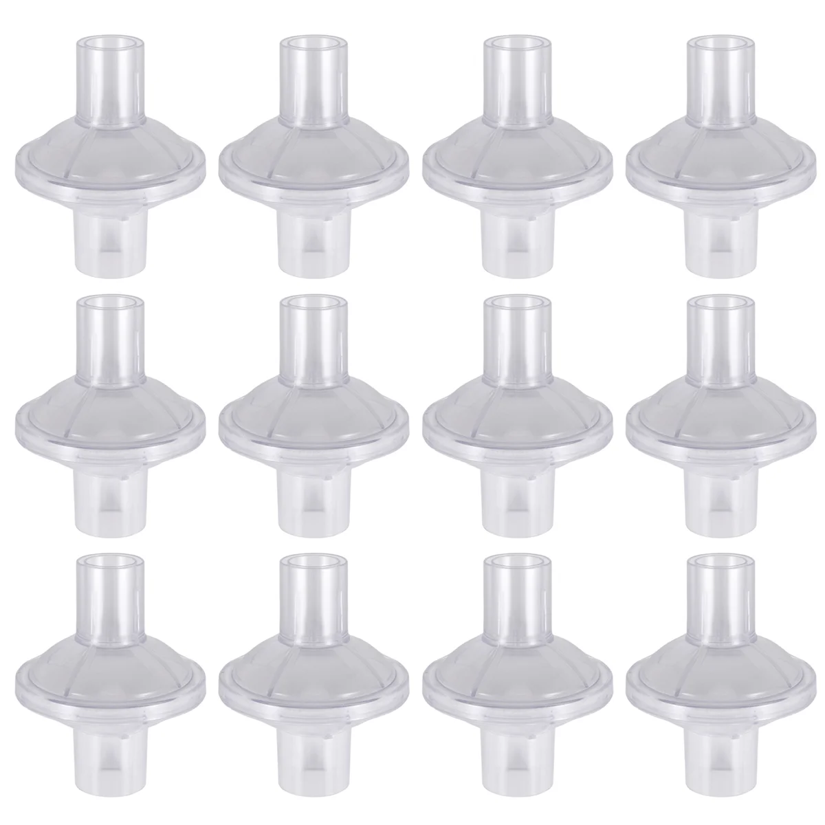 Viral In-Line Outlet Filter Compatible with for Resmed, Dreamstation CPAP/BiPAP Machine, 12 PacksT99C