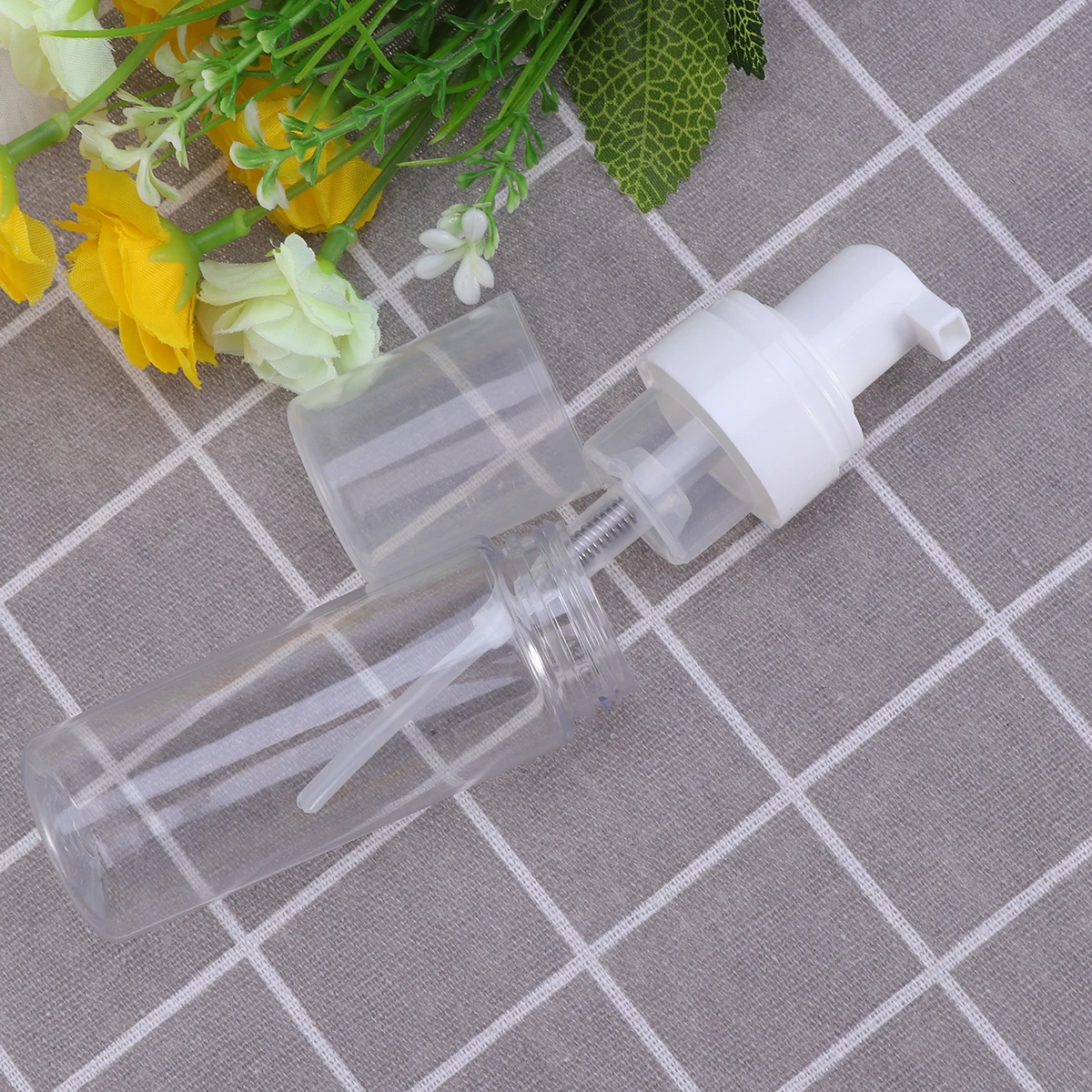 

50 Ml Foam Bottle Pump Reusable Empty Bottles Containers Dispenser Refillable Filling