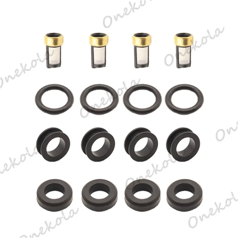 Fuel Injector repair kit Orings Filters for Mazda RX-7 Nissan Skyline GT-R Mitsubishi Lancer 1001-87096