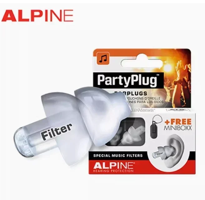 Alpine Partyplug Earplugs Concert Party soundproof noise cancelling earplugs protect hearing