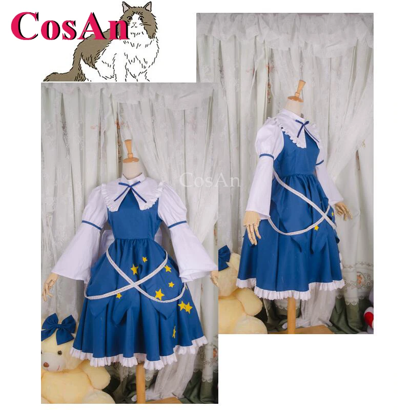 

CosAn【На заказ】Аниме-игра Touhou Project Star Sapphire костюмы для косплея модное милое милое платье вечерние одежда для ролевых игр