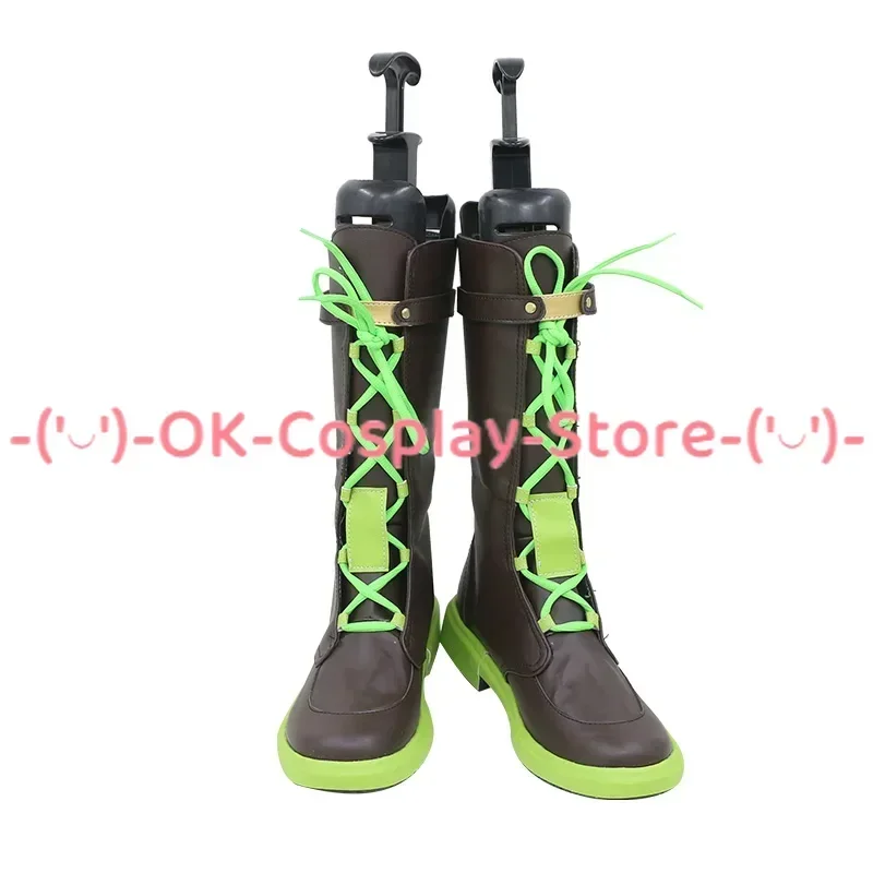 [Personalizzato] Nu: Carnevale Quincy Scarpe Cosplay Gioco Anime Gioco di ruolo Costume Prop Halloween Carnevale Festa Festa Stivali in pelle PU