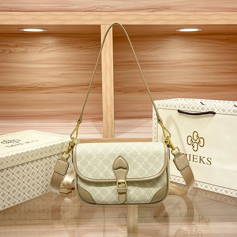 

Classic Women's Shoulder Bag Timeless Leather Crossbody Handbag Ladies Tote Purse Vintage Inspired Design