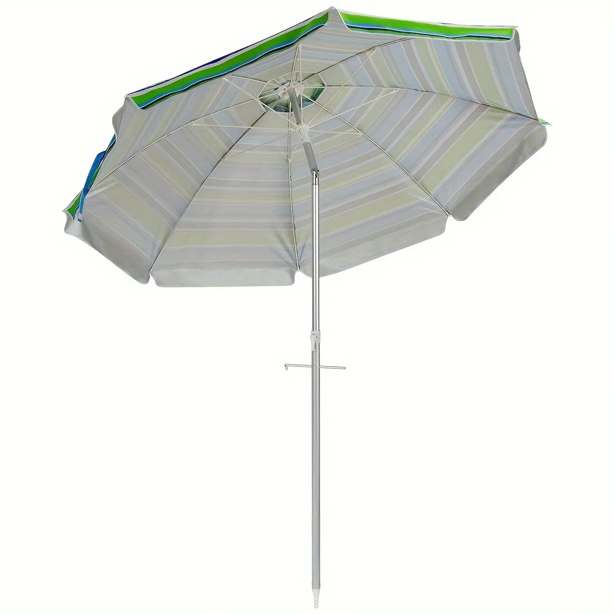 

6.5FT Patio Beach Umbrella Sun Shade Tilt Aluminum Sports W/Carry Bag Turquoise