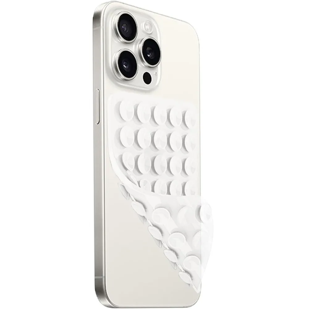 

Silicone Suction Cup Phone Case Mount Double Sided, Phone Accessories Hands-Free Strong Grip Holder for Selfies and Videos, Sili