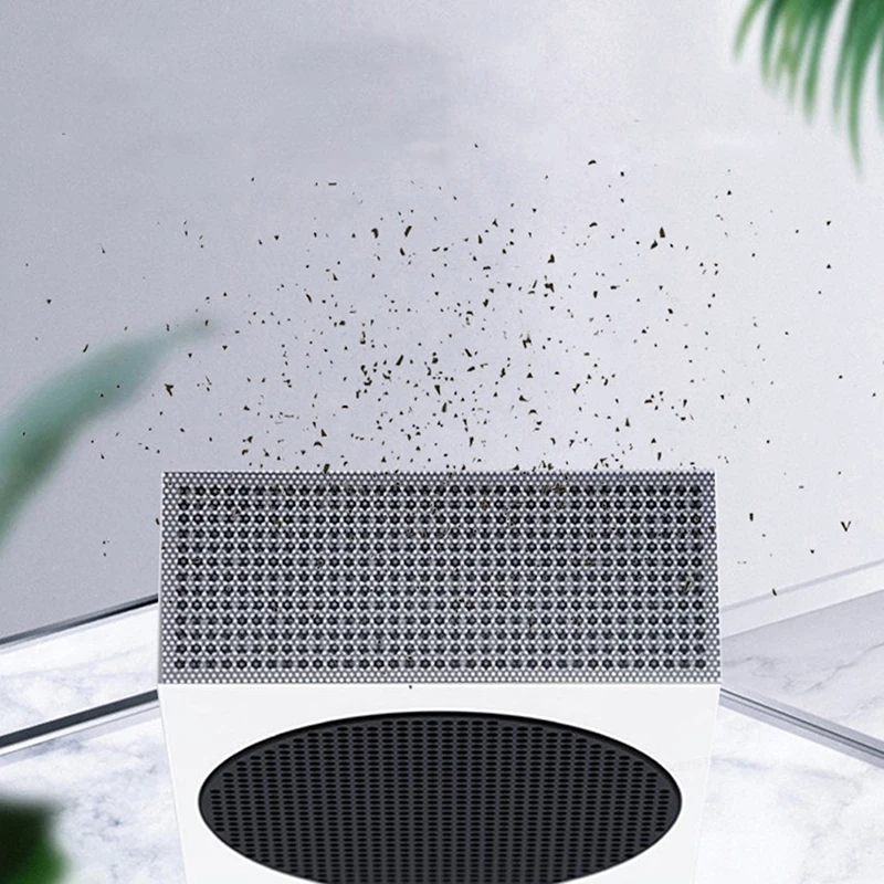 Dust Filter Kit Compatible with Xbox Series S, Include 4 PVC Series S Mesh Filter Covers