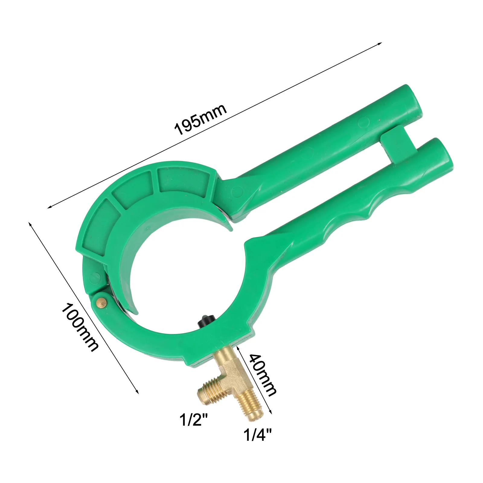 効率的な 3 in 1 サイド缶タップバルブ R134A および R12 と互換性あり 自動車冷却システムの必須アクセサリ