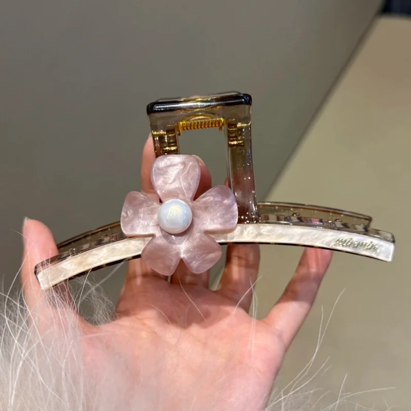 Korean Spring Summer Fresh Flo - огляд і ціна Pearl Hair Pin