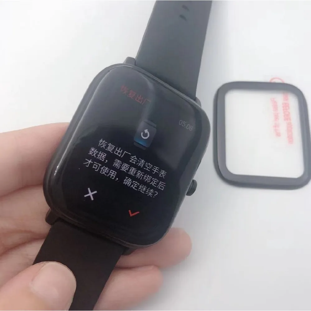 PMMA スクリーンプロテクター フルカバー Huami Amazfit GTS2 GTS2e 2e GTS 2 mini GTS3 GTS 3用