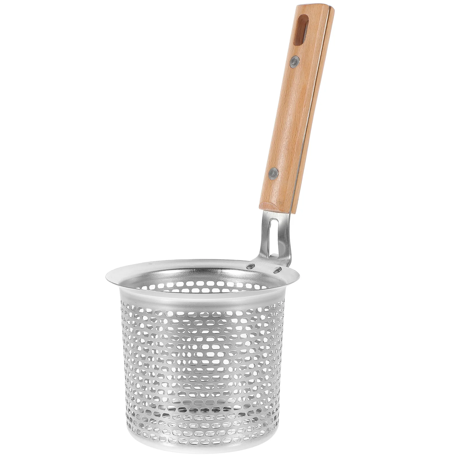 

1Pc Stainless Steel Fine Mesh Strainer Pasta Baskets Hot Pot Filter Spoon Food Serving Strainers Kitchen Strainer Basket