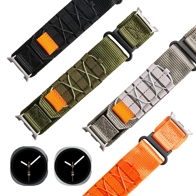 Loop Band for Samsung Galaxy Watch 8 40/44mm Strap Nylon Elastic Strap Compatible with Galaxy 8 Classic 46mm Strap Wristband