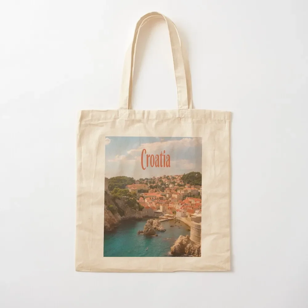 

Croatia Southeast Europe Zagreb Tote Bag shopping bag logo cute pouch bag women