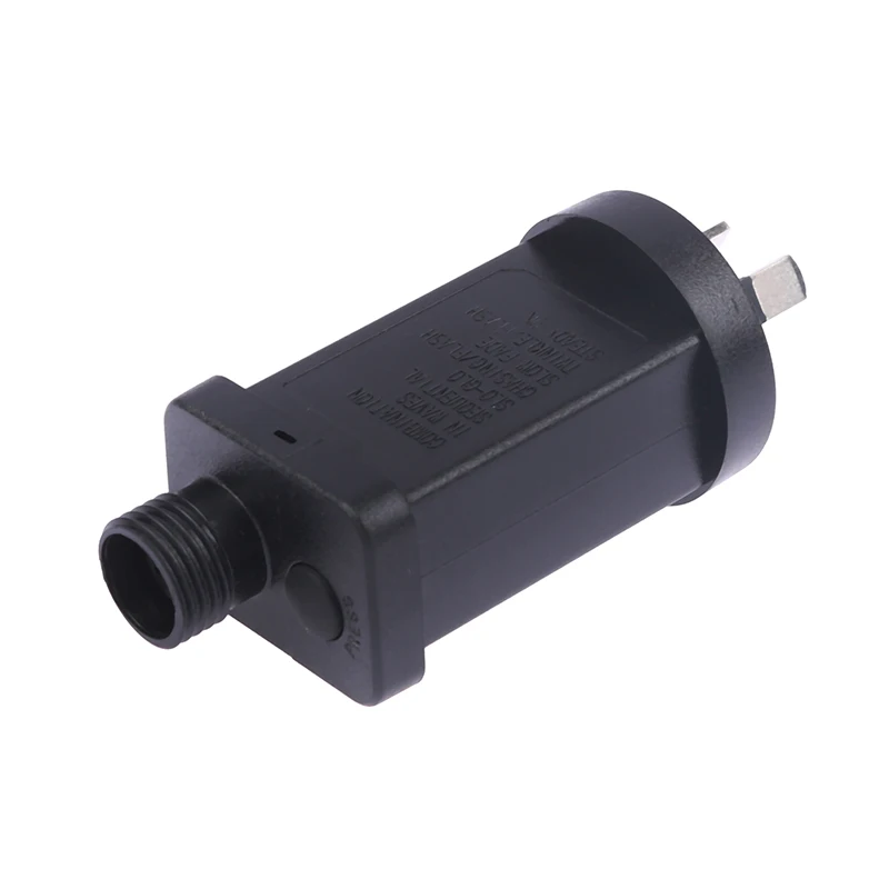 Adaptador de interruptor de enchufe AU, iluminación láser a prueba de agua IP44, fuente de alimentación europea, CA 220V a 31VDC 6W, 8 funciones,