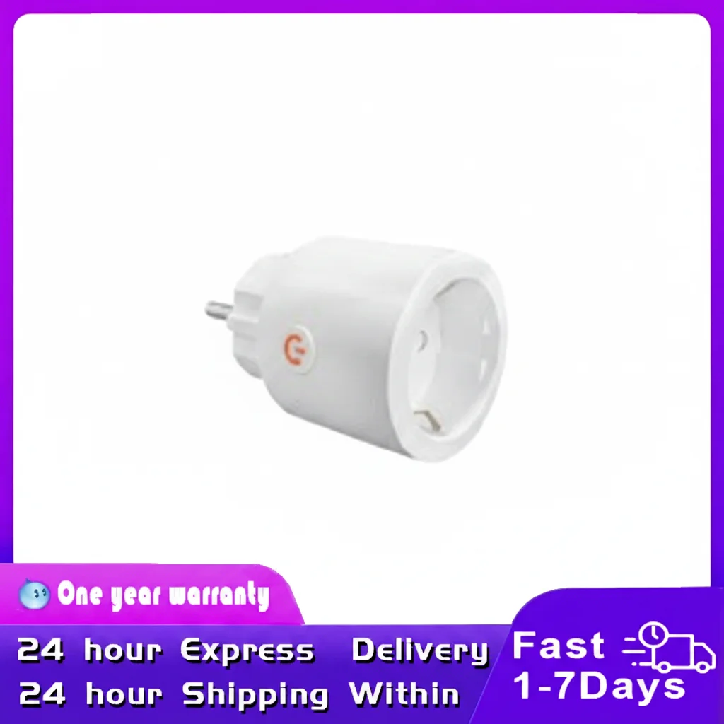 

Smart Plug EU Plug Matter WiFi Socket 16A Smart Timer Outlet Power Monitor Support TUYA Support Apple HomeKit Google Smart Home