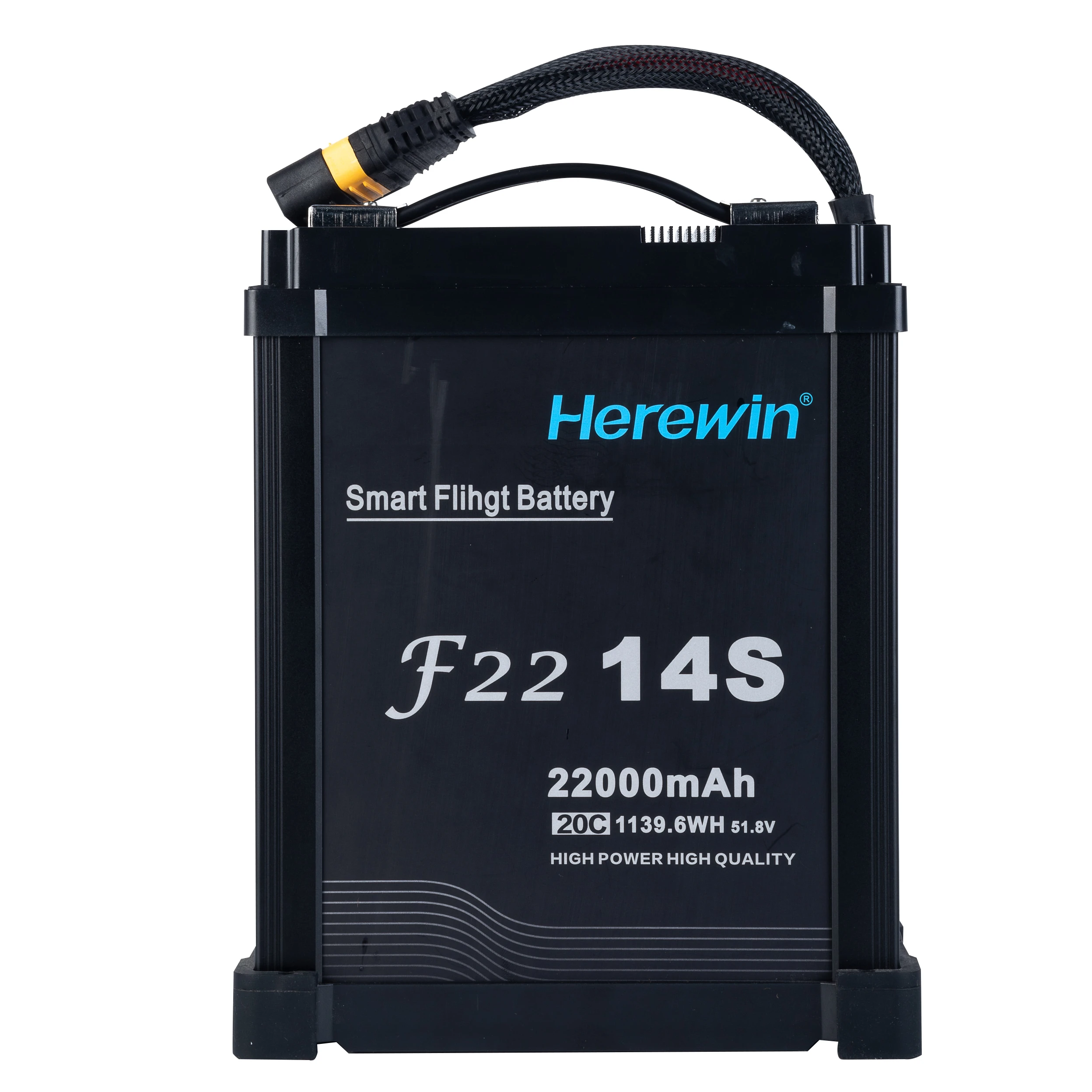 

Herewin 14S 20C 44,4 В 22000 мАч 16000 мАч БПЛА Интеллектуальная батарея 14S22 Ач Интеллектуальная батарея для сельскохозяйственного дрона-распылителя