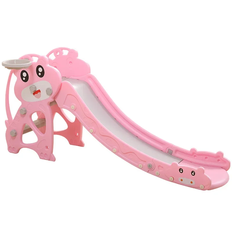

Новая детская крытая парк развлечений, пластиковая горка, детский домашний подарок, комбинация качелей