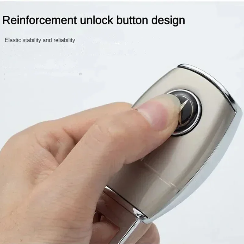 1/2/4 Pieces Car Seat Belt Clip Extender Alloy Seatbelt Lock Buckle Plug Auto Fastener Converter Clip Safety Belt Decoration