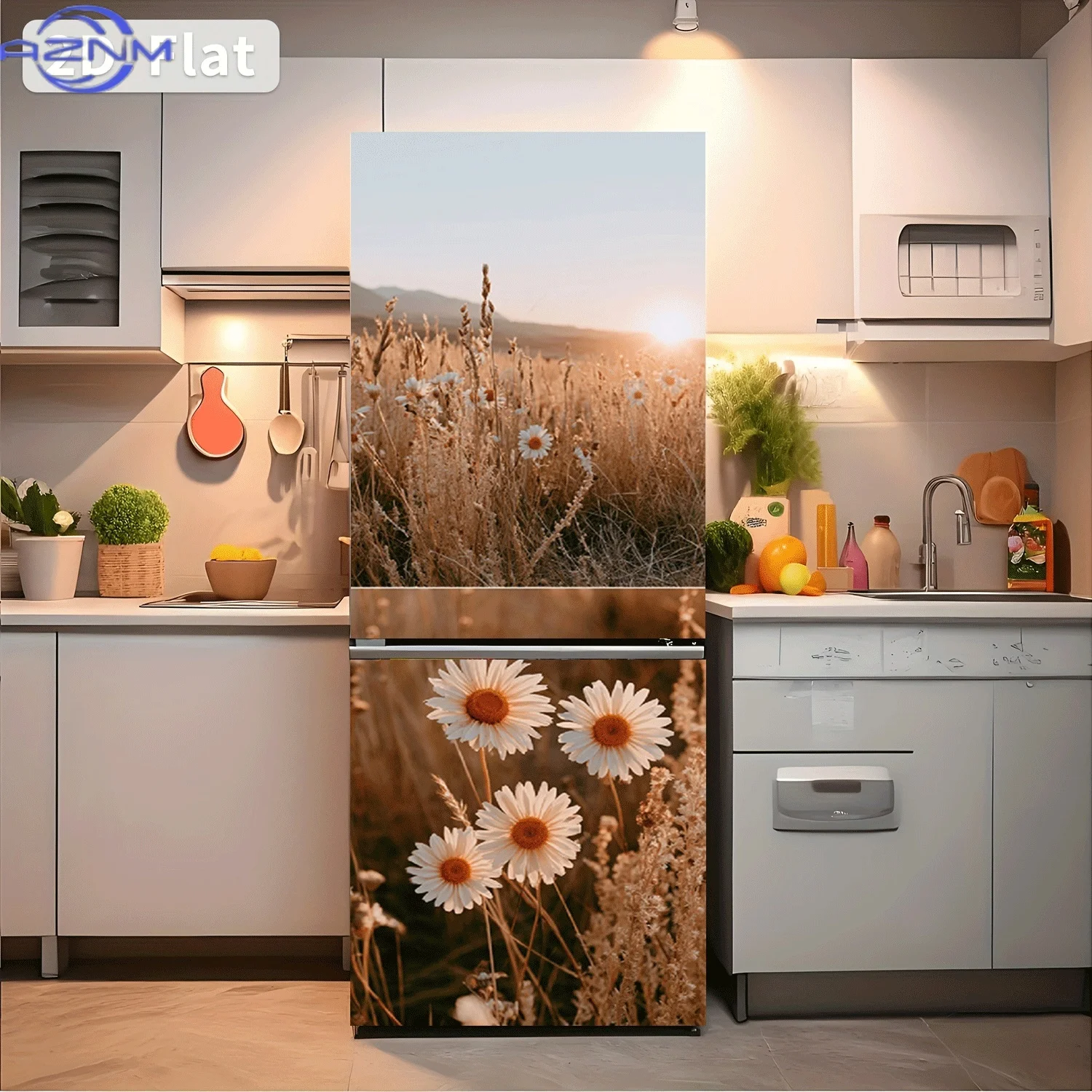 [2D Flat Printing] 1pc Fridge Magnet Sticker 