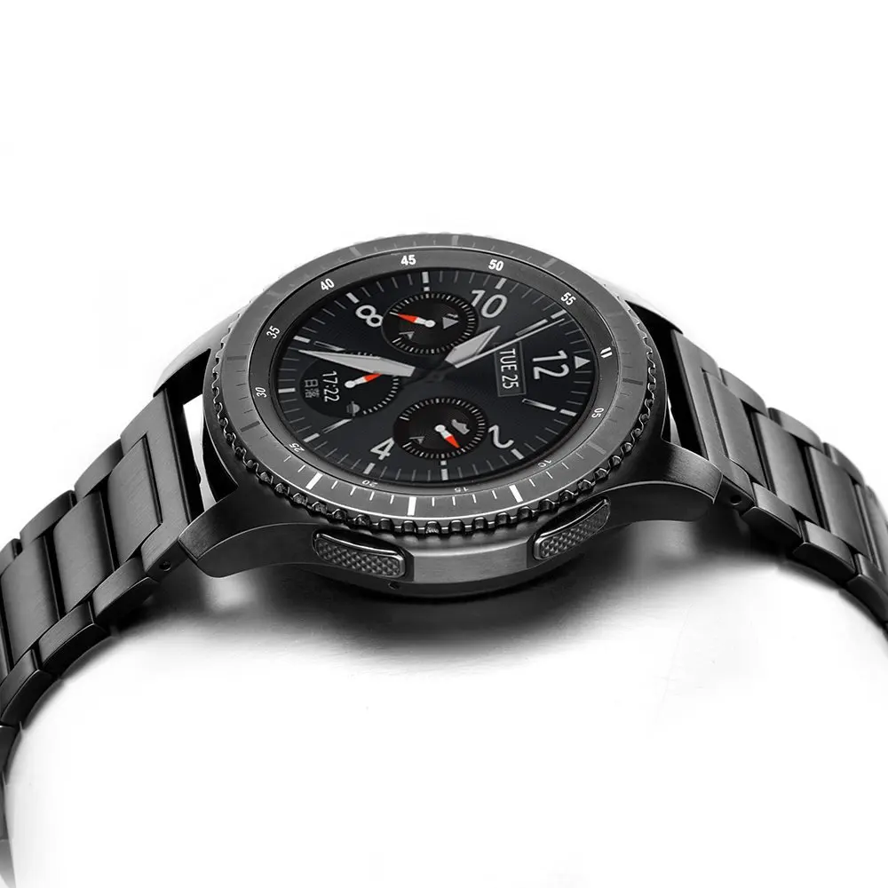 22mm Metal Strap for Samsung Galaxy Watch 3 45mm/Huawei Watch GT2 46mm Quick Release Replacement Wristband for Amazfit GTR 47mm