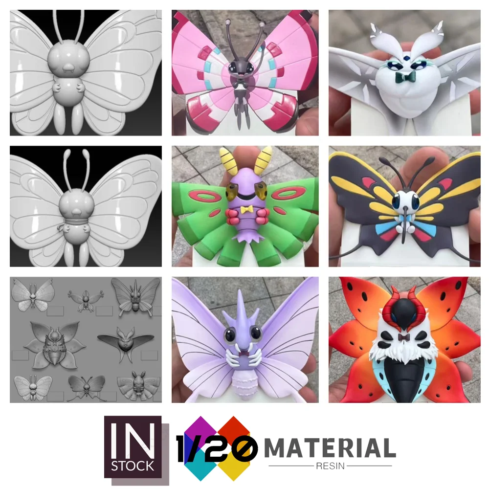 

[In Stock]1/20 Resin Scale World [ZDM] - Torchic & Combusken & Blaziken