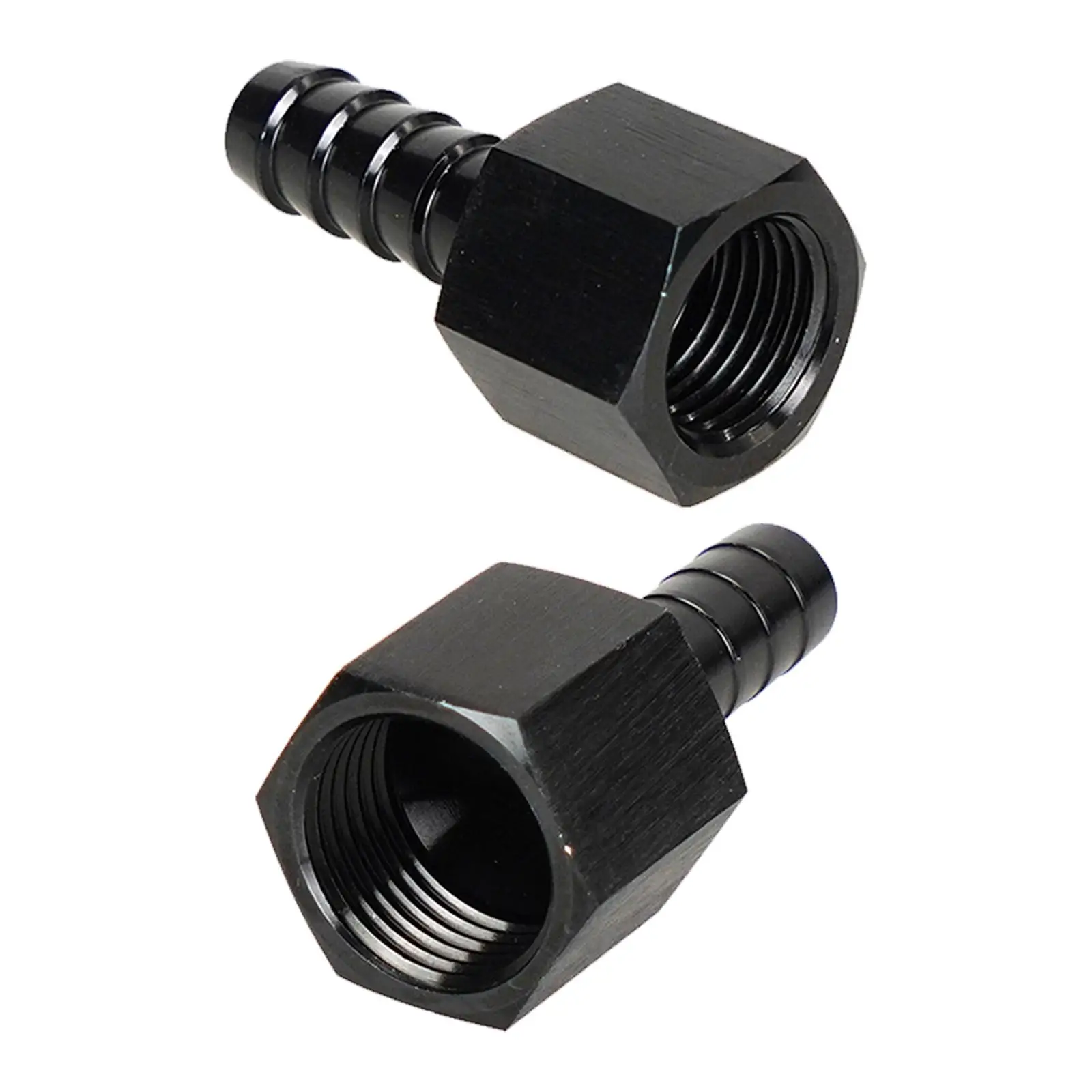 6AN to 3/8in Push on Barb Pipe Connector for Car Engine System Replaces