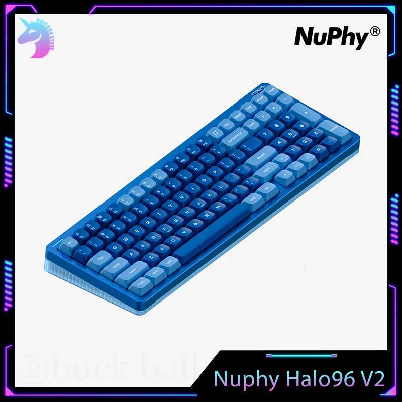 

Nuphy Halo96 V2 Mechanical Keyboard Low Profile Wireless Bluetooth 3 Mode Halo 96 Type-C Hot Swap Gasket Office Gaming Keyboards