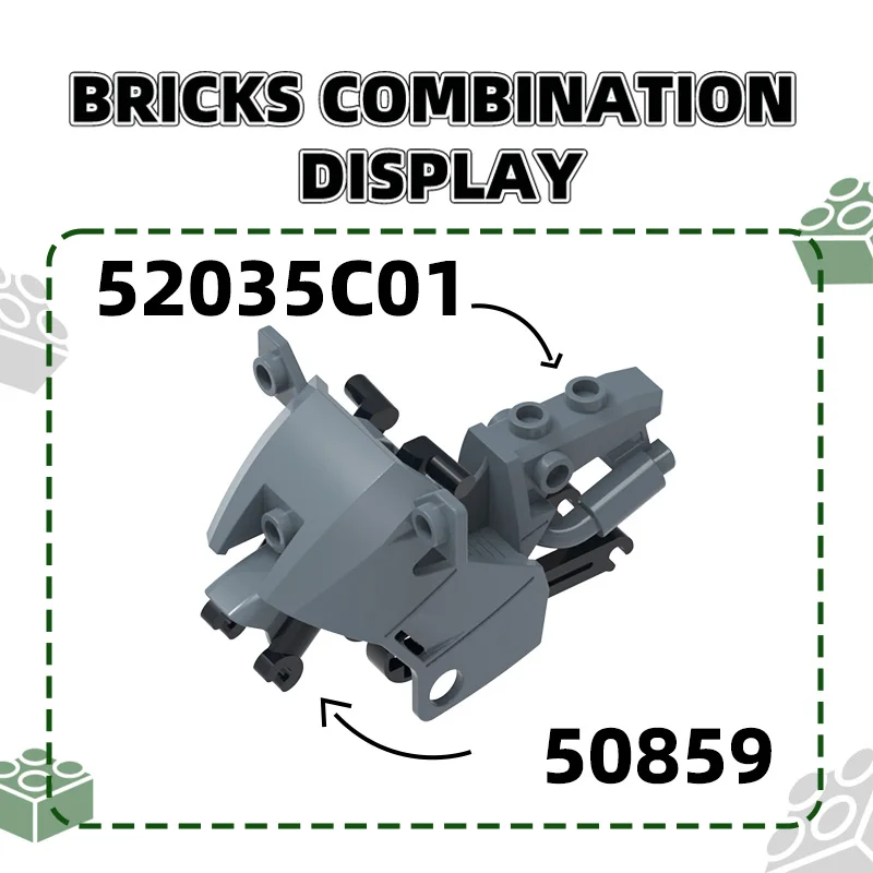 Wange-Motocicleta Cover Building Blocks para crianças, acessórios MOC, compatíveis com tijolos, caixa de presente, 19 peças por lote
